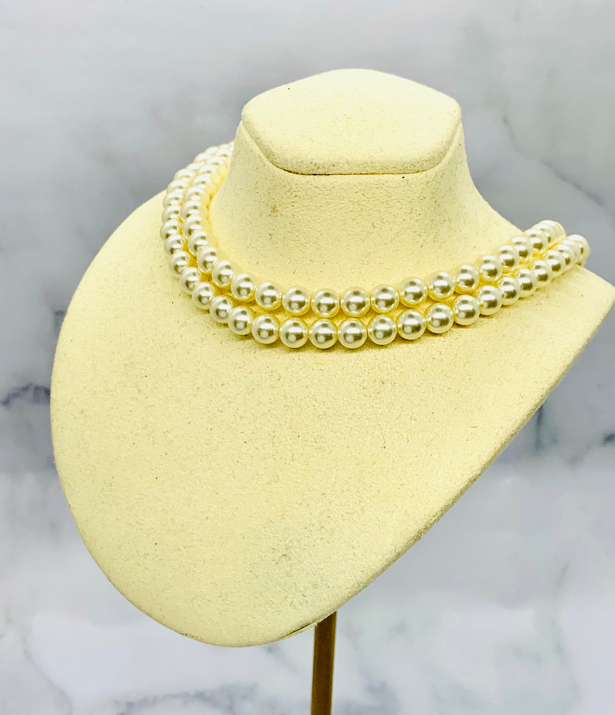 MIU MIU Pearl Double Strand Necklace - Pre owned