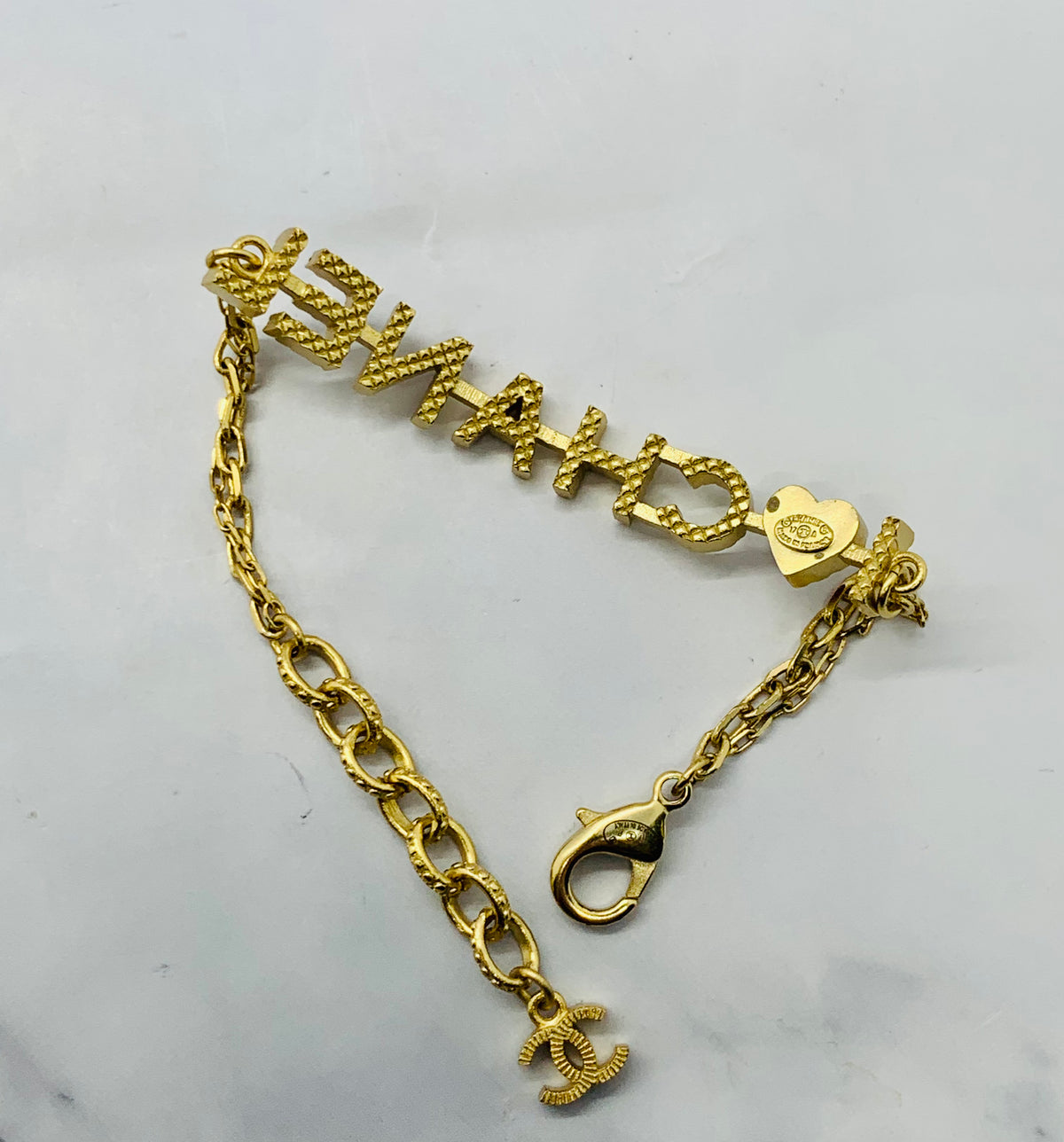 CHANEL I Heart Chanel Bracelet - DAMAGED