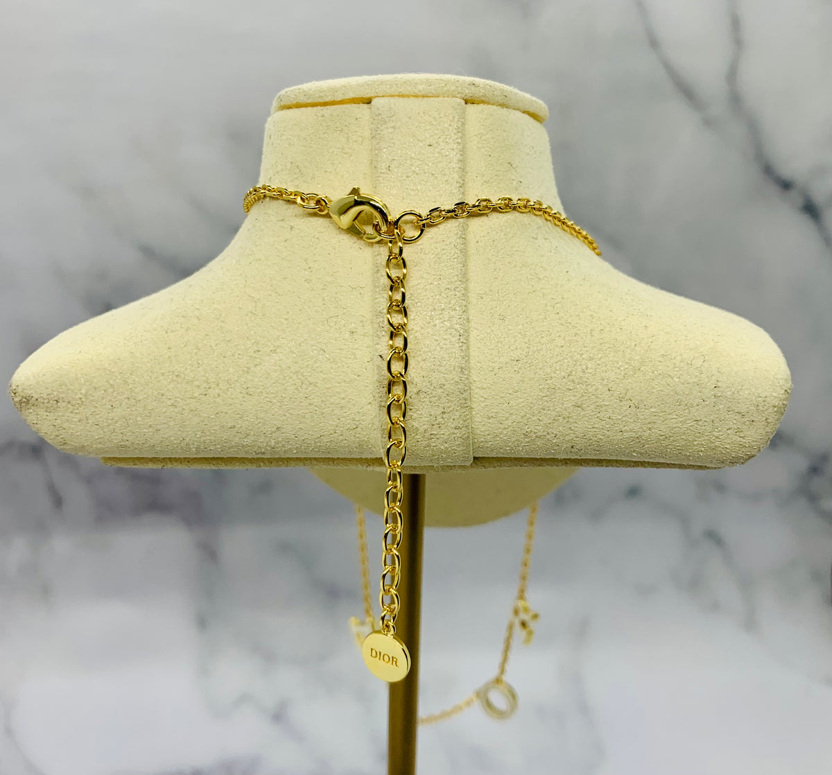 CHRISTIAN DIOR Monogram Necklace - Pre owned