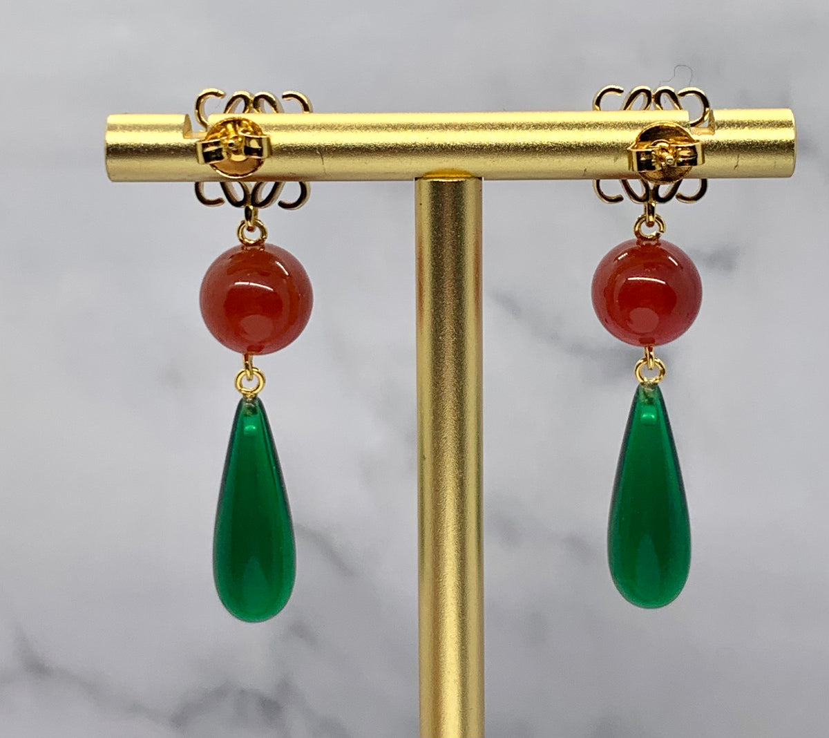 LOEWE Colorful Pendant Earrings - Pre owned