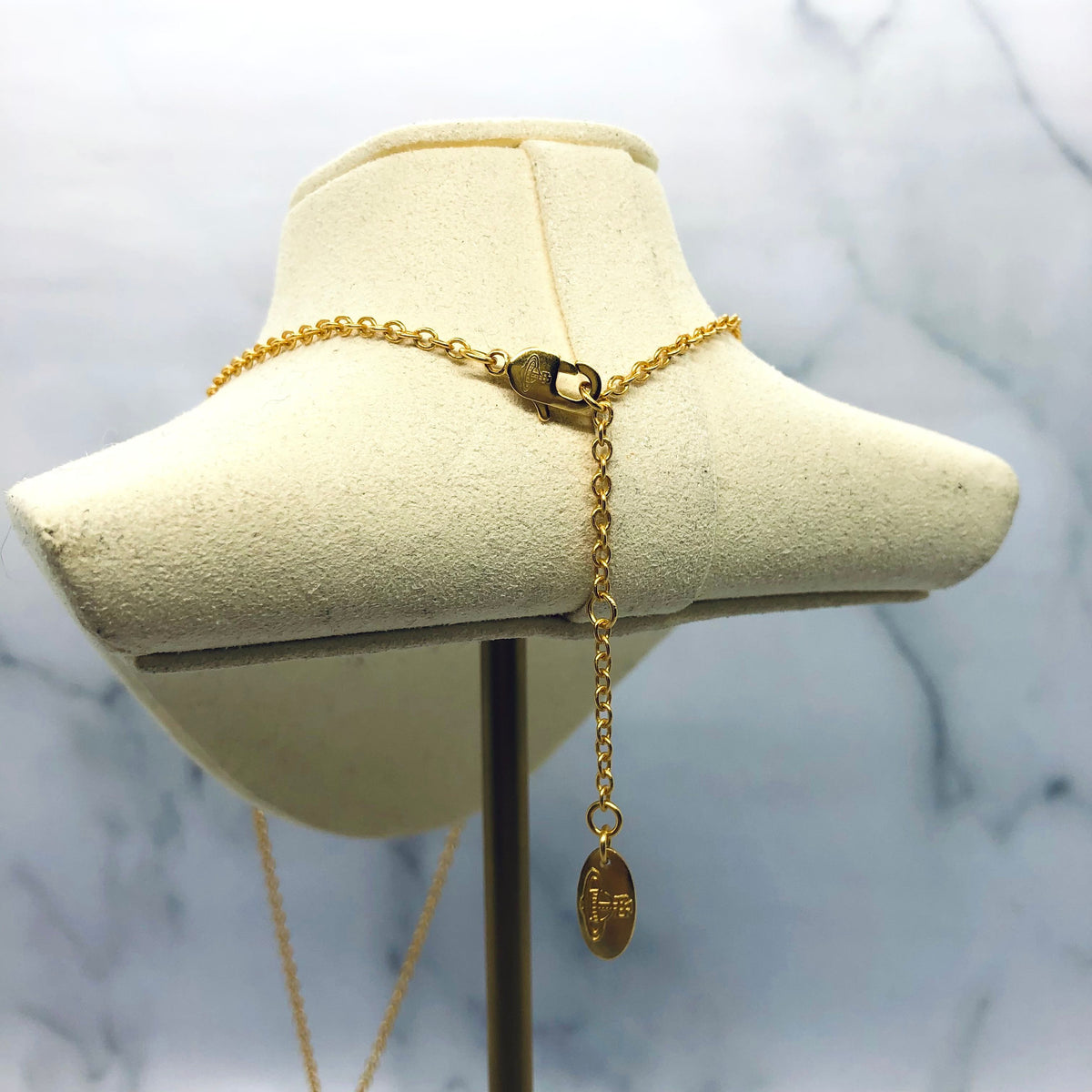 VIVIENNE WESTWOOD Pink Orb Necklace - Pre owned