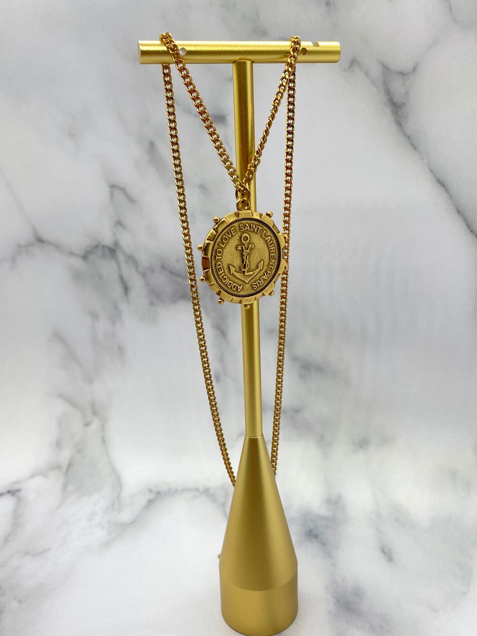 YSL SAINT LAURENT Addicted to Love Necklace - Used