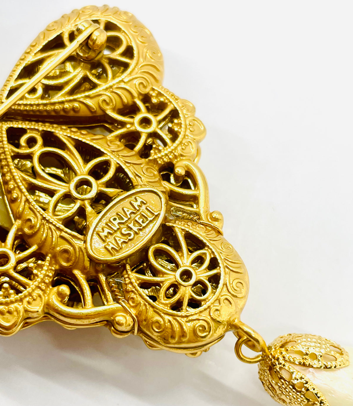 MIRIAM HASKELL Vintage Brooch Pin - Pre owned