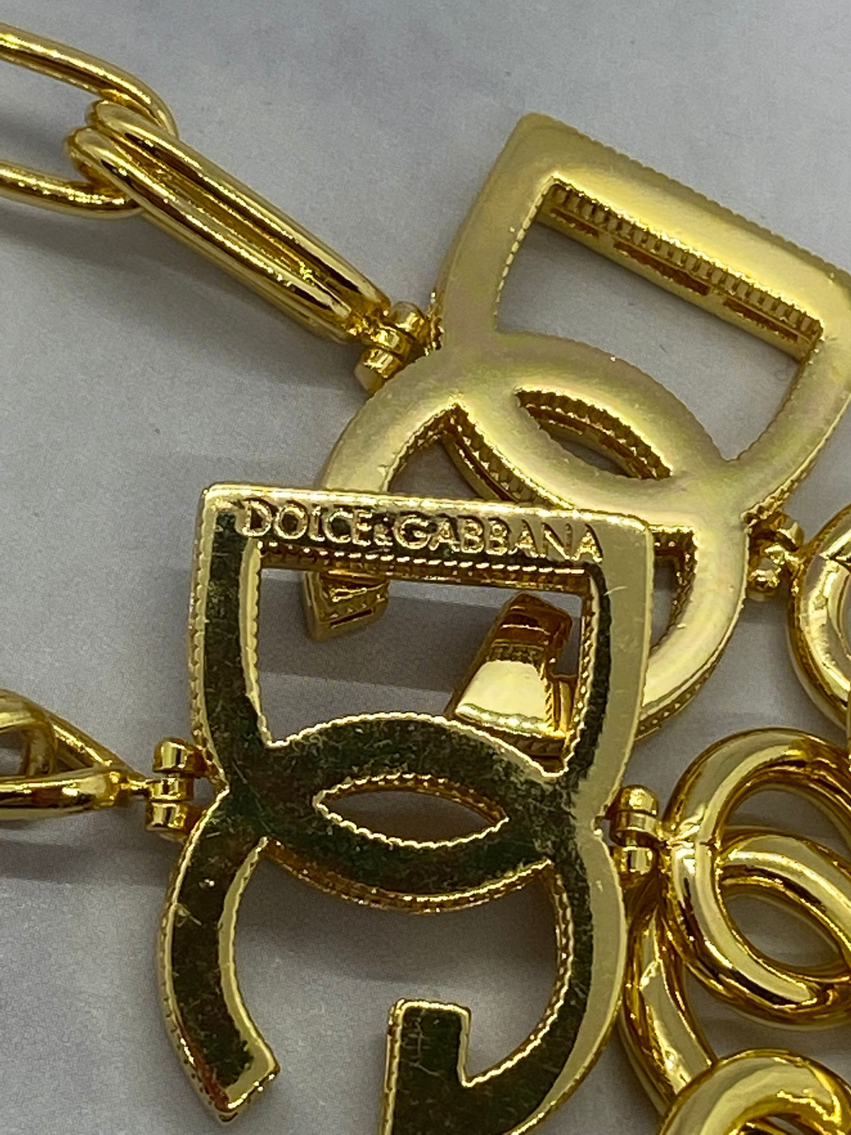DOLCE & GABBANA Gold Statement Necklace - Pre owned