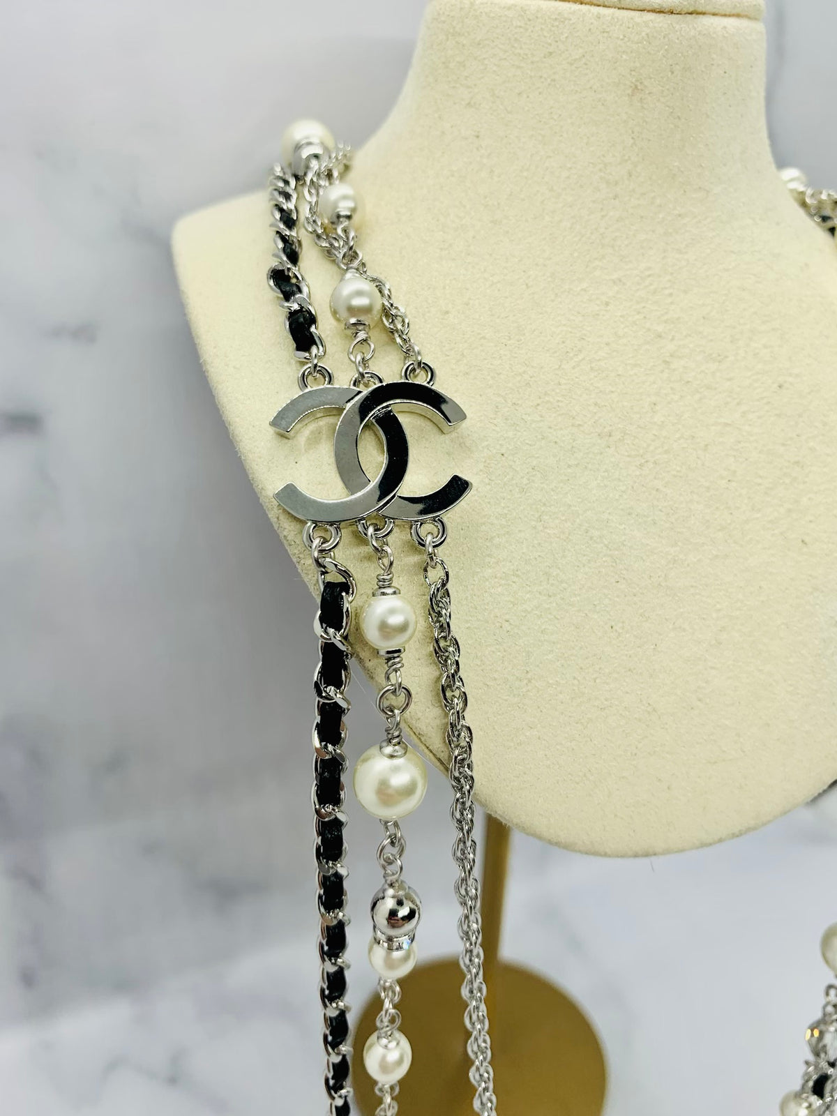 CHANEL CC Statement Layered Necklace - Pre owned