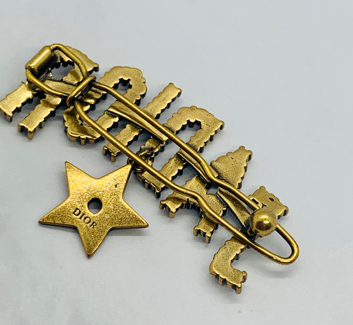 CHRISTIAN DIOR J'Adior Hair Clip Barrette - Pre owned