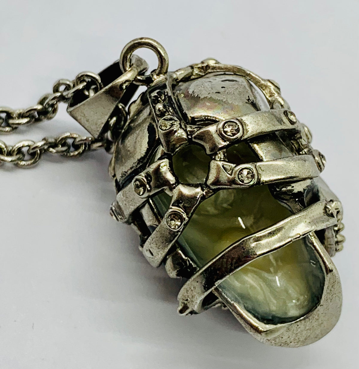 ALEXANDER MCQUEEN Skull Pendant Necklace - Pre owned