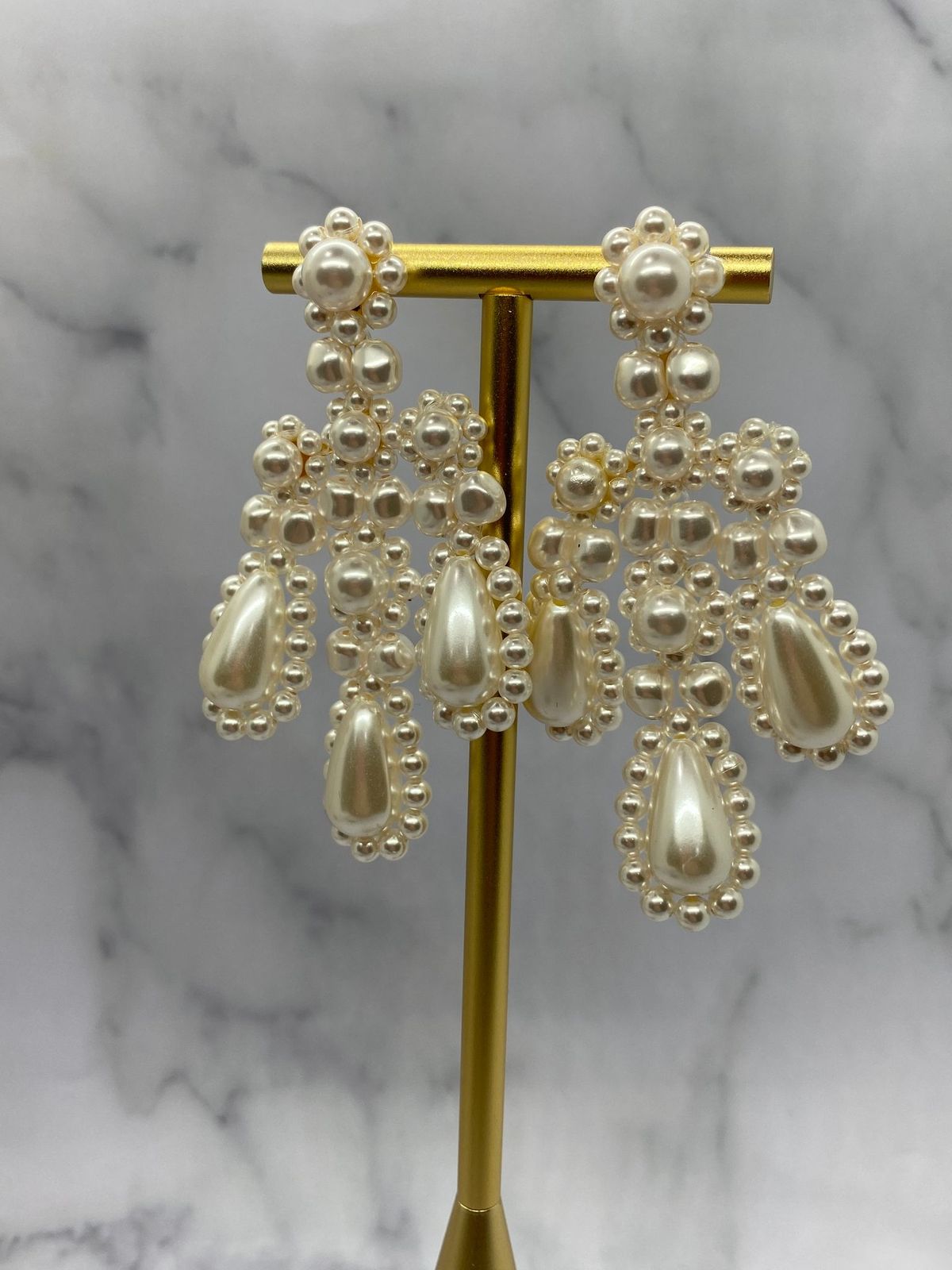 SIMONE ROCHA Pearl Statement Earrings - Pre owned