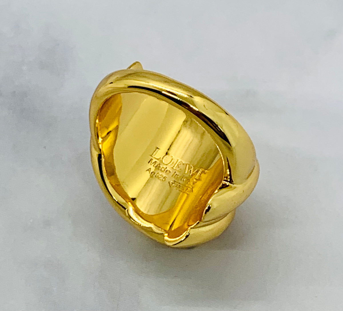 LOEWE Twisted Monogram Ring Size 7 M - Pre owned