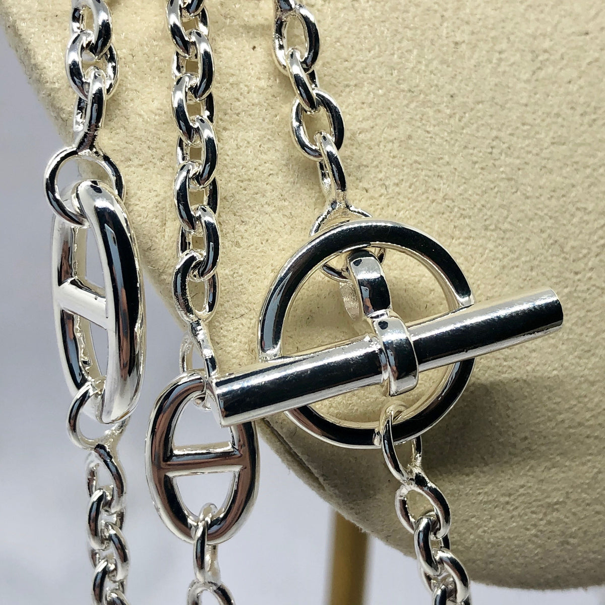 Hermes Farandole Long Silver Necklace - Pre owned