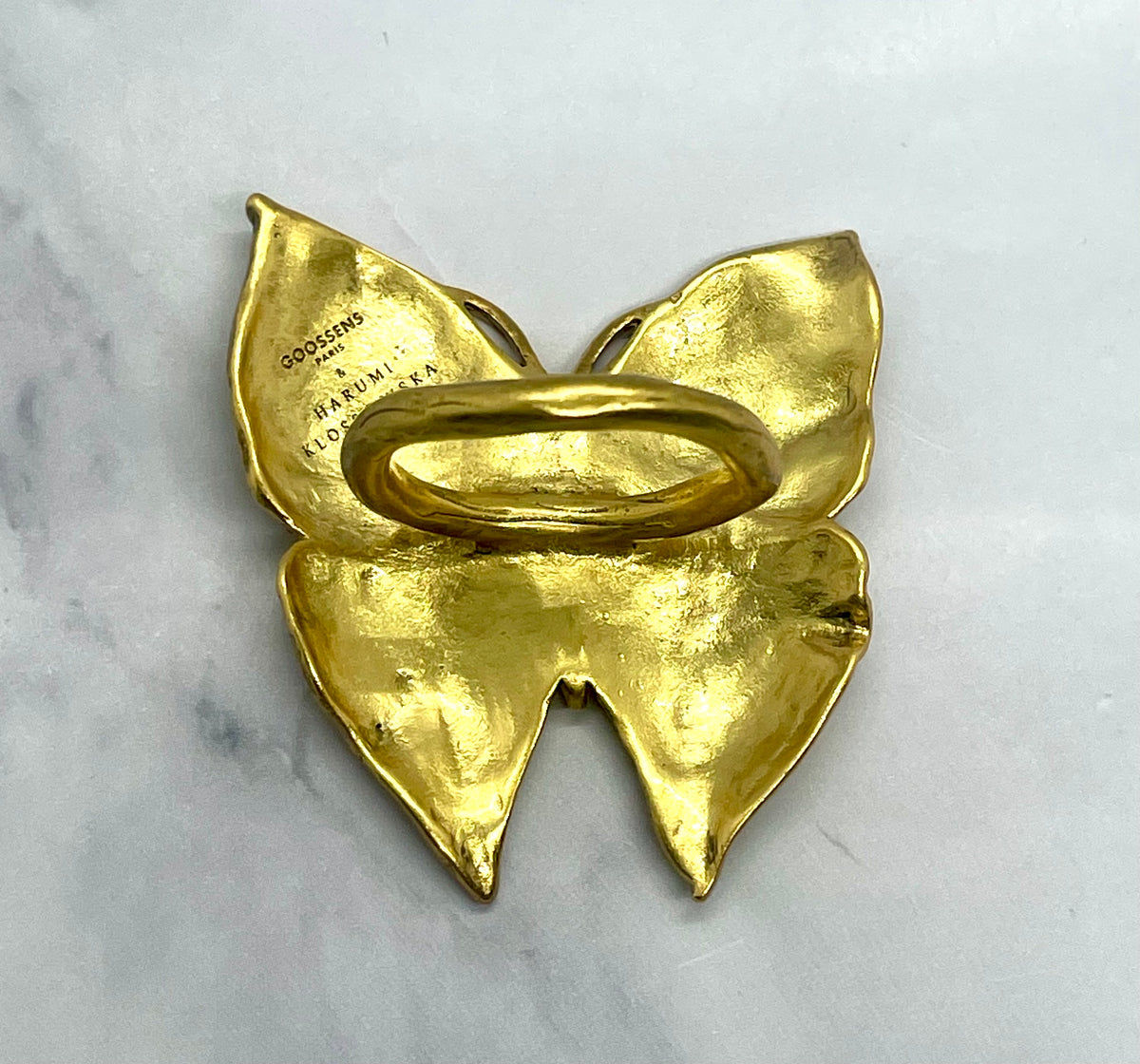 GOOSSENS Paris x Harumi Klossowska de Rola Harumi Butterfly Ring - Pre owned