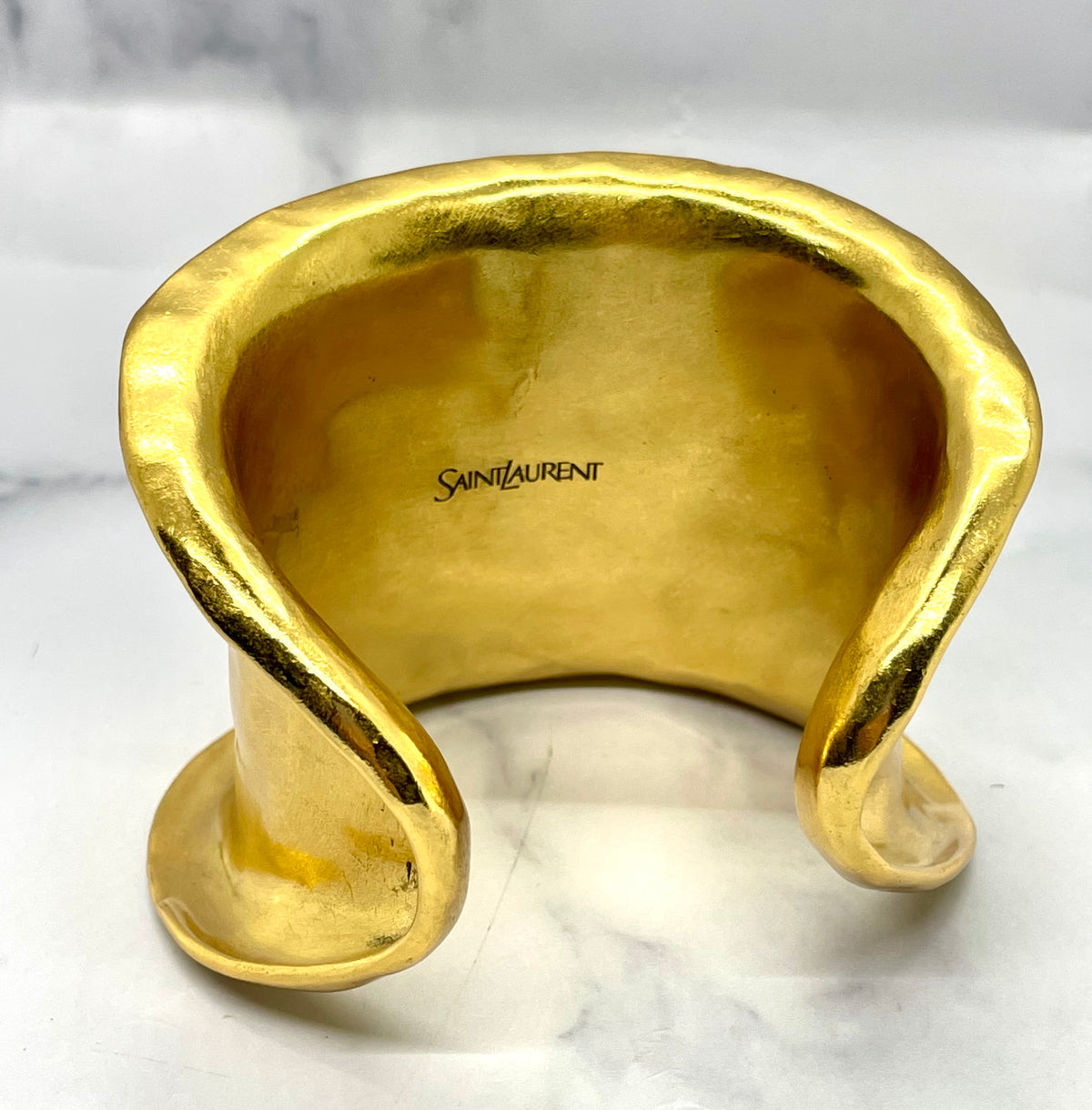 YSL YVES SAINT LAURENT Amber Cuff Bracelet - Pre owned