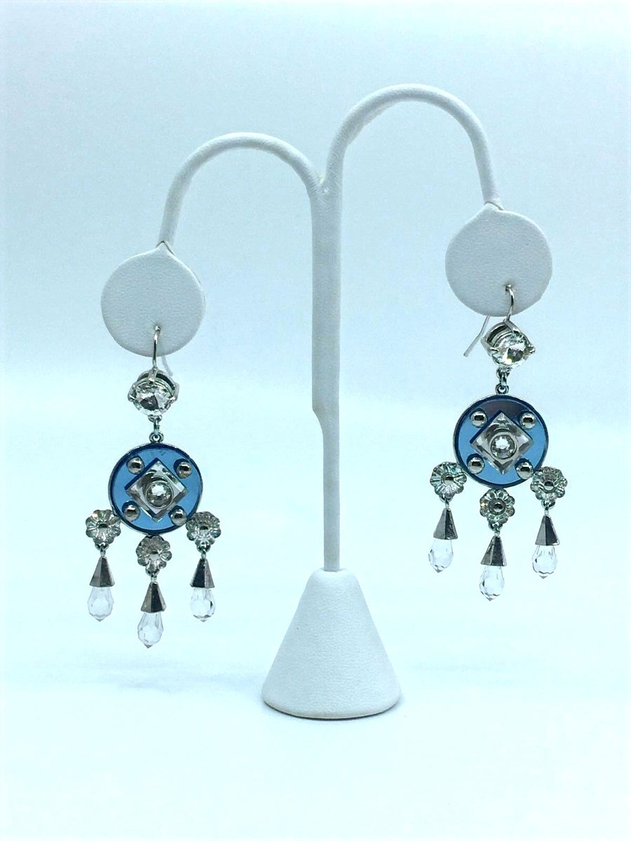 MIU MIU crystal chandelier earrings RARE - pre owned
