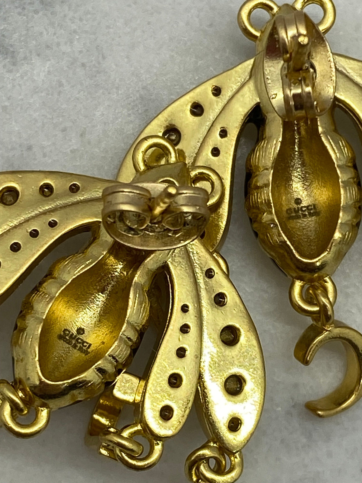GUCCI Bee Earrings - Pre owned