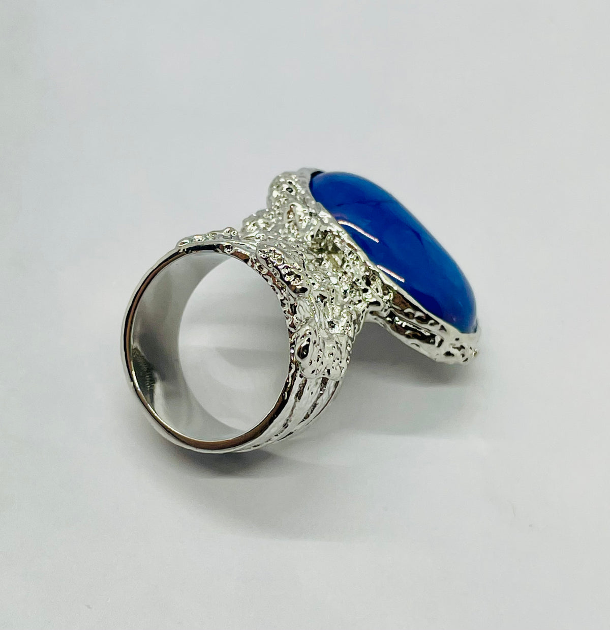 YSL YVES SAINT LAURENT Vintage Stone Ring Size 7 - Pre owned