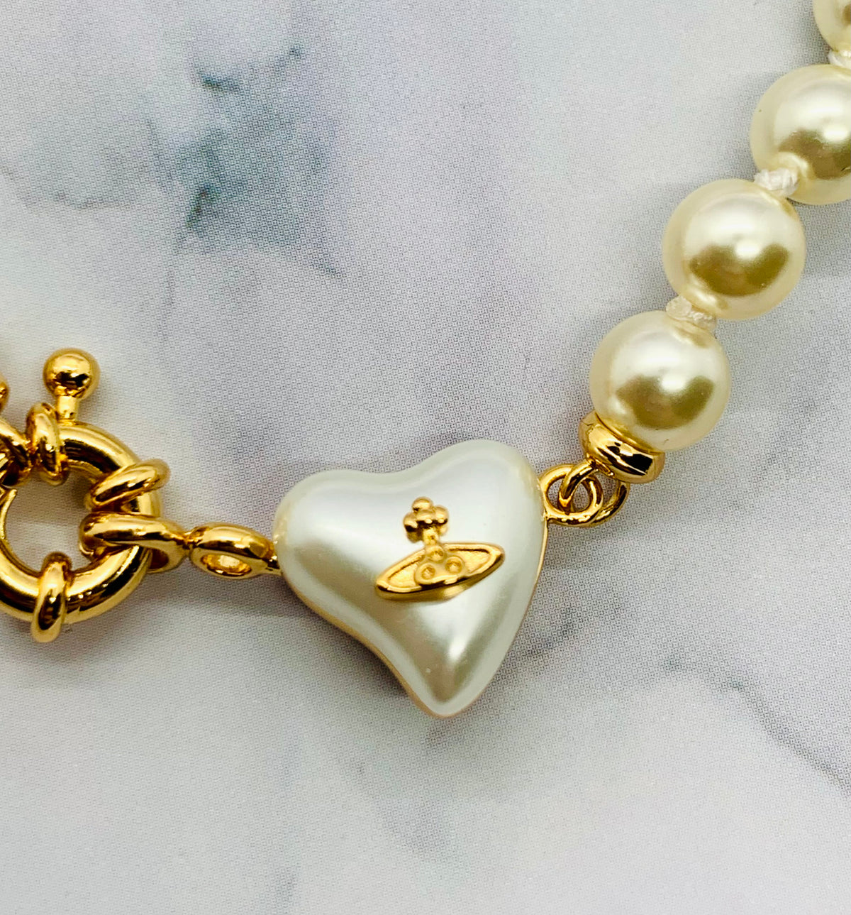 VIVIENNE WESTWOOD Faux Pearl Bracelet - Pre owned