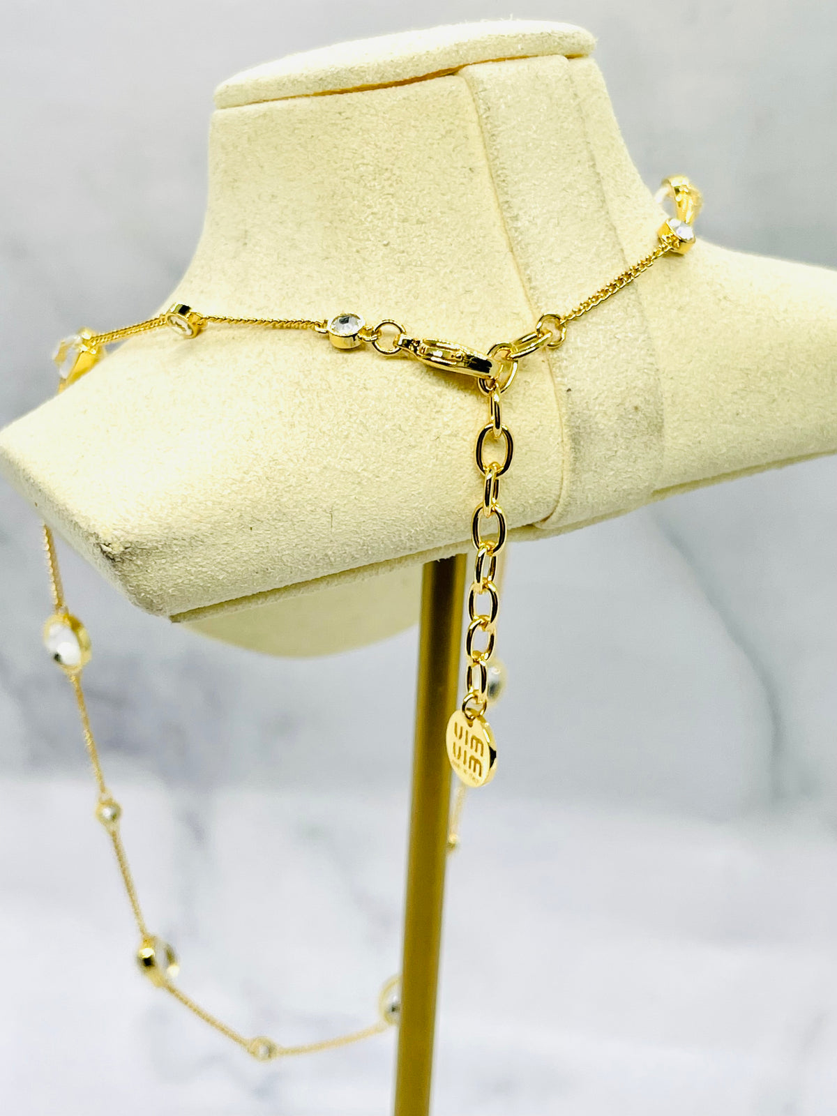 MIU MIU Rhinestone Statement Necklace - Pre owned