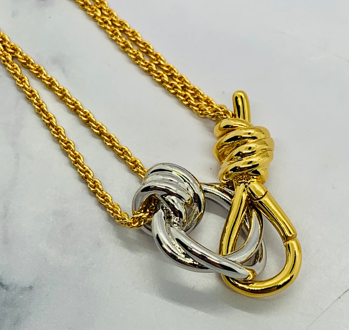 BOTTEGA VENETA Knot Chain Bracelet - Pre owned