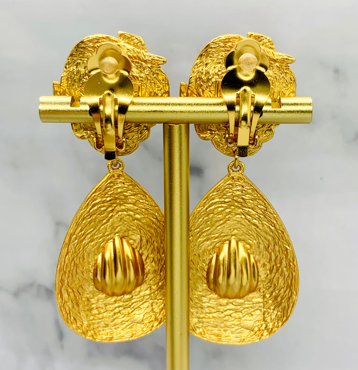 YSL YVES SAINT LAURENT Vintage Serpent Earrings - Pre owned