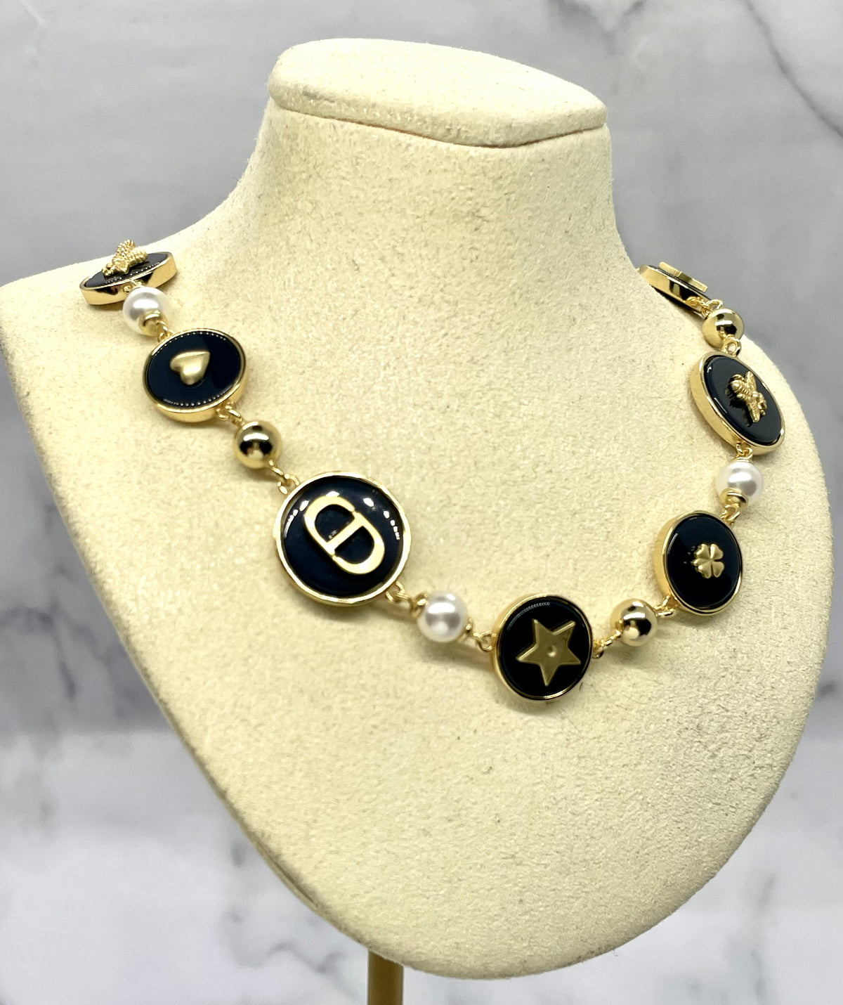 CHRISTIAN DIOR CD D-Luck Necklace - Pre owned