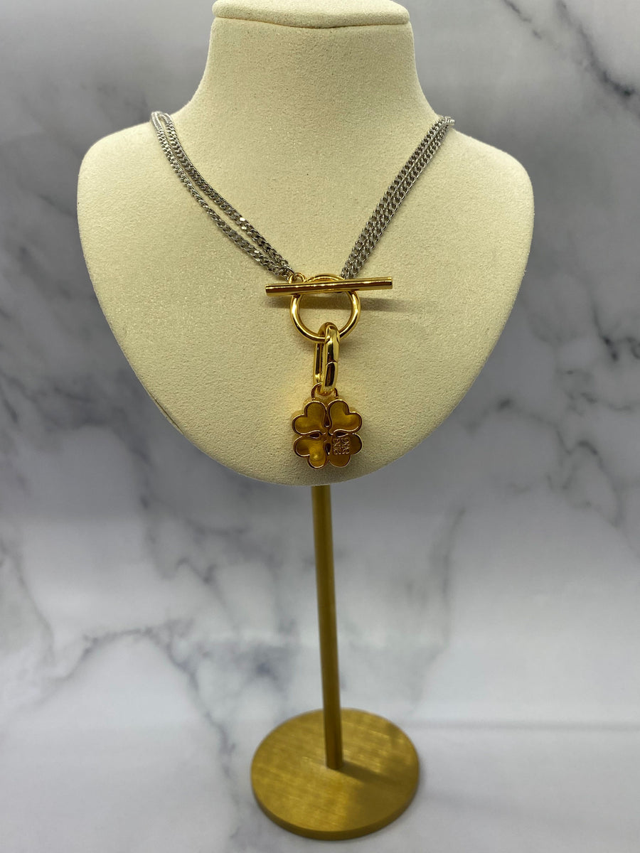 LOEWE Monogram Charm Necklace - Pre owned