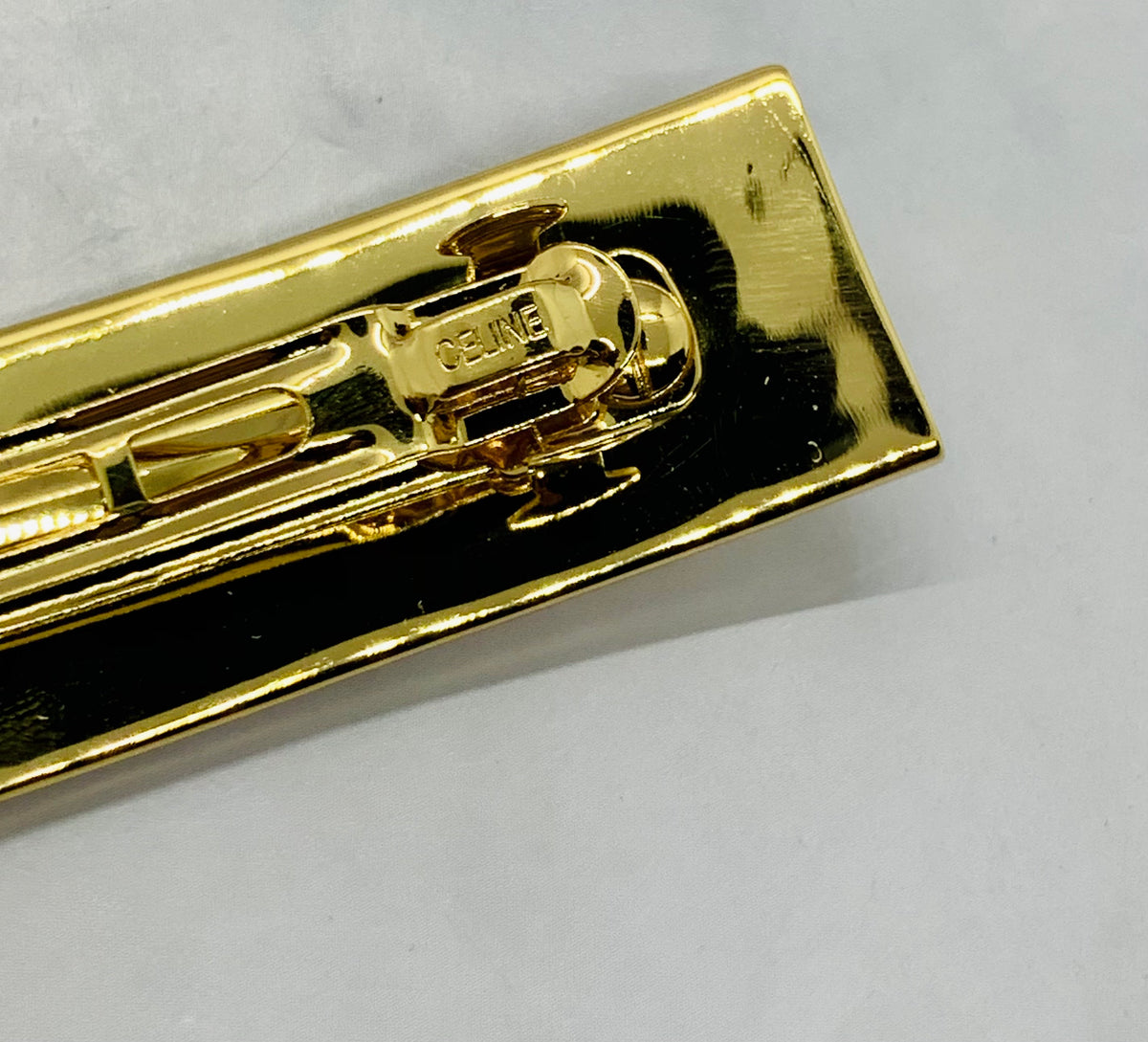 CELINE Metal Hair Clip Barrette - Pre owned