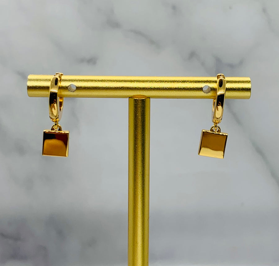FENDI FF Pendant Earrings - Pre owned /