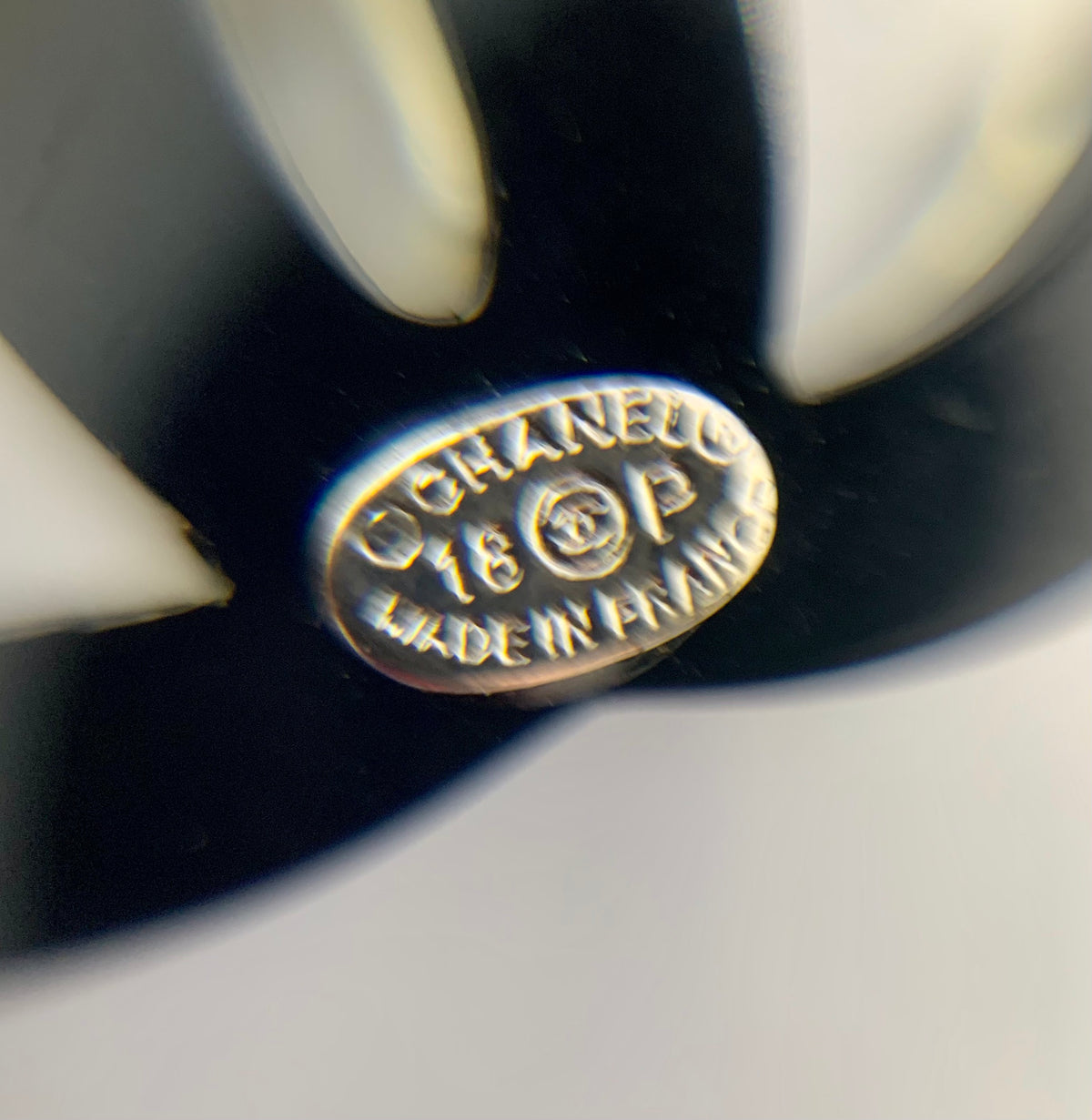 CHANEL CC 2018 Plastic Earrings - USED