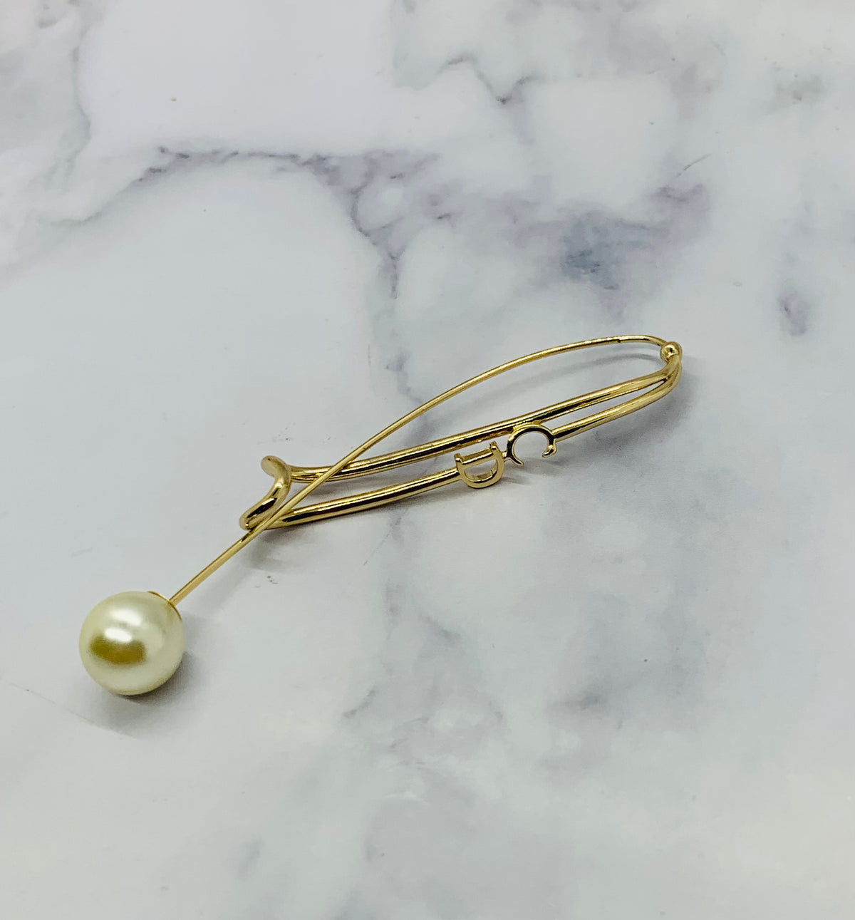 CHRISTIAN DIOR Statement SINGLE Earrings - Pre owned