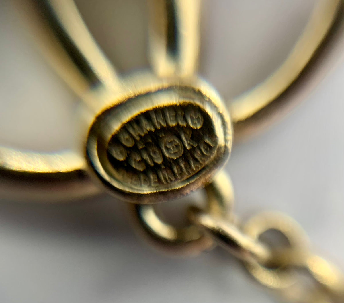 CHANEL CC Flower Pendant Earrings - USED