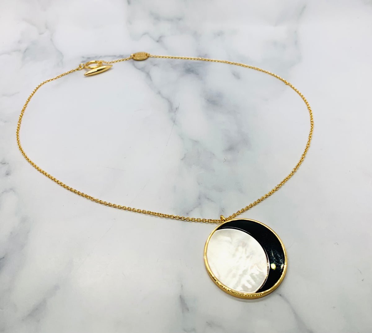 LOEWE Moon Pendant Necklace - Pre owned