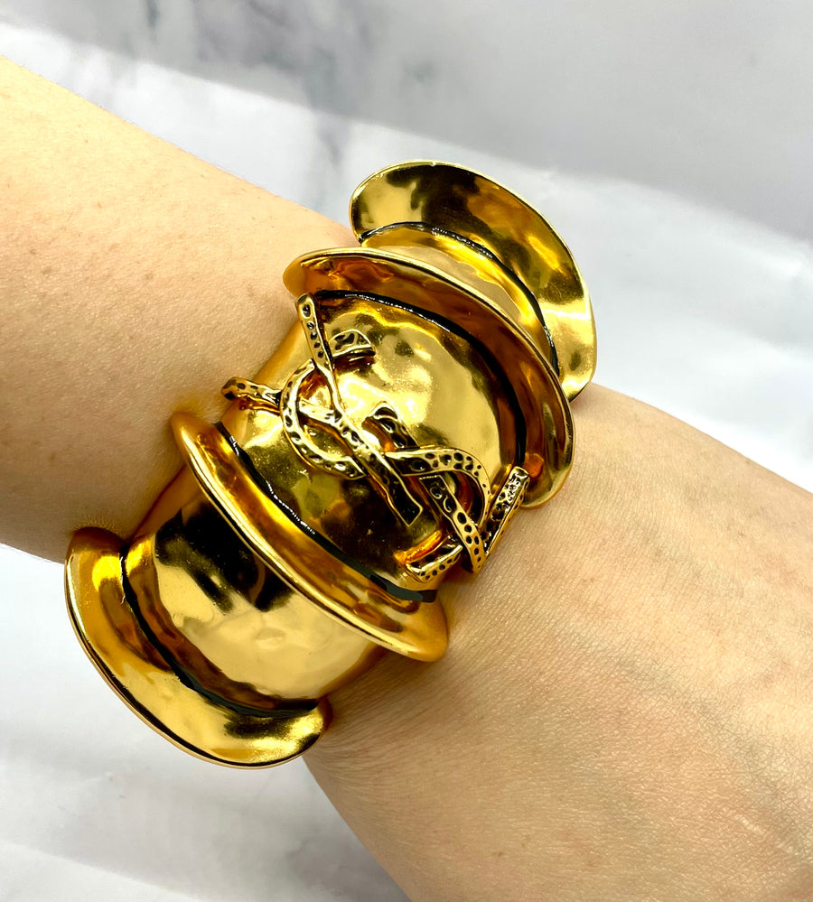 YSL YVES SAINT LAURENT Cuff Bracelet - Pre owned