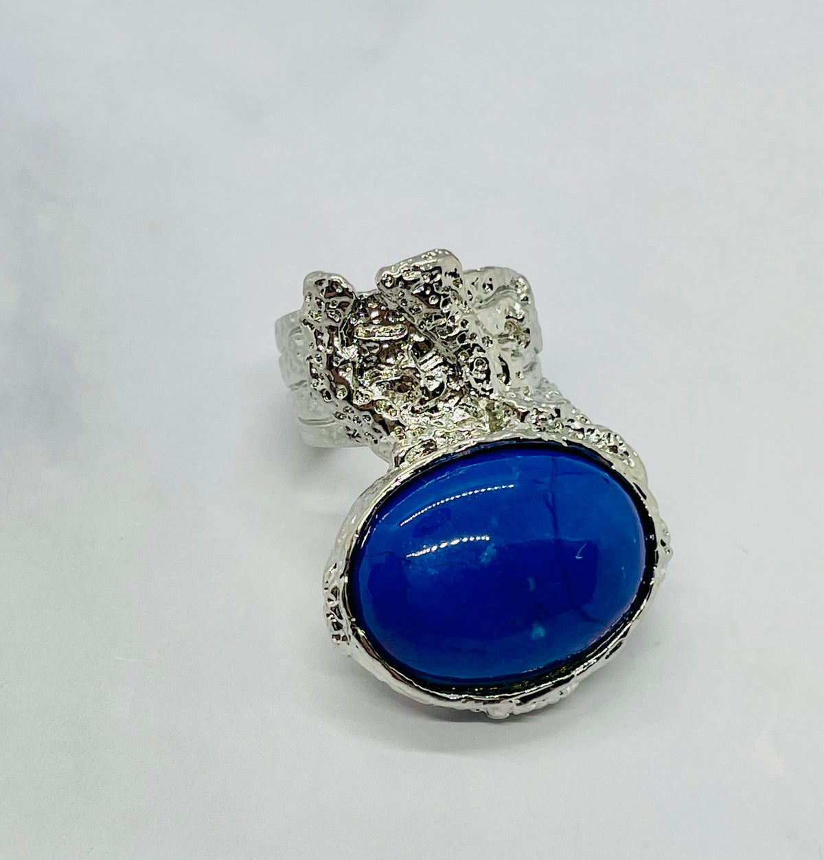 YSL YVES SAINT LAURENT Vintage Stone Ring Size 7 - Pre owned