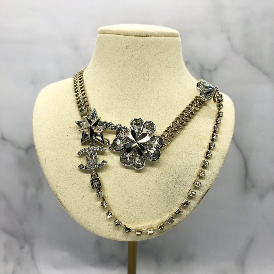 CHANEL CC Ornate Statement Necklace - Pre owned