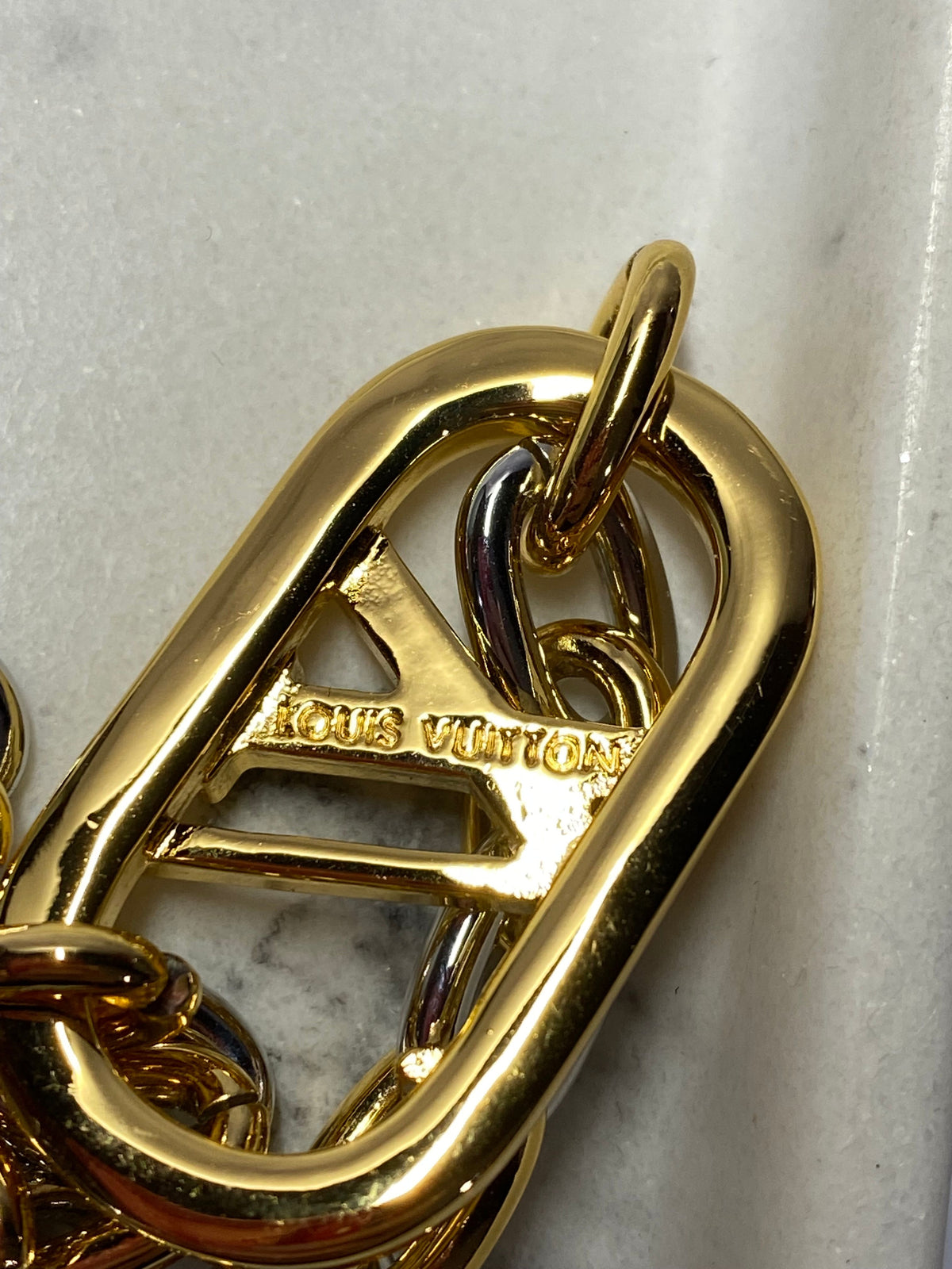 LOUIS VUITTON Gold & Silver Bracelet - USED