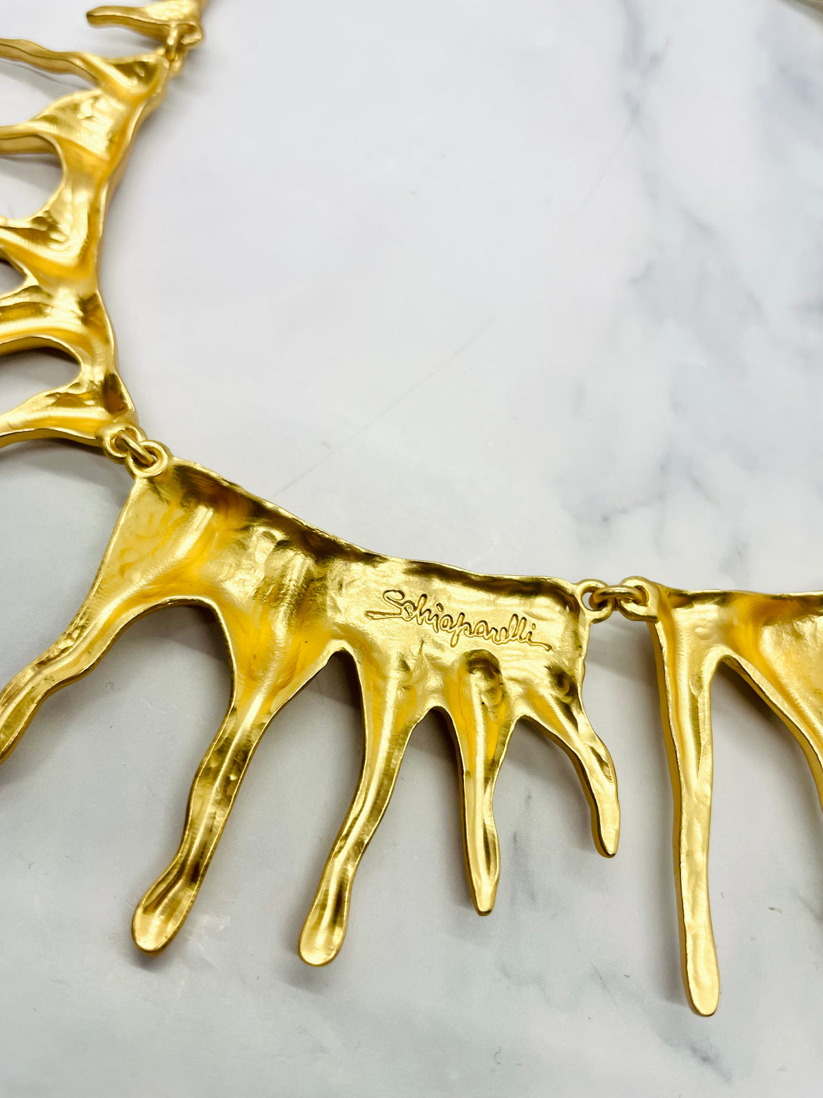 SCHIAPARELLI Sun Choker Statement Necklace - Pre owned