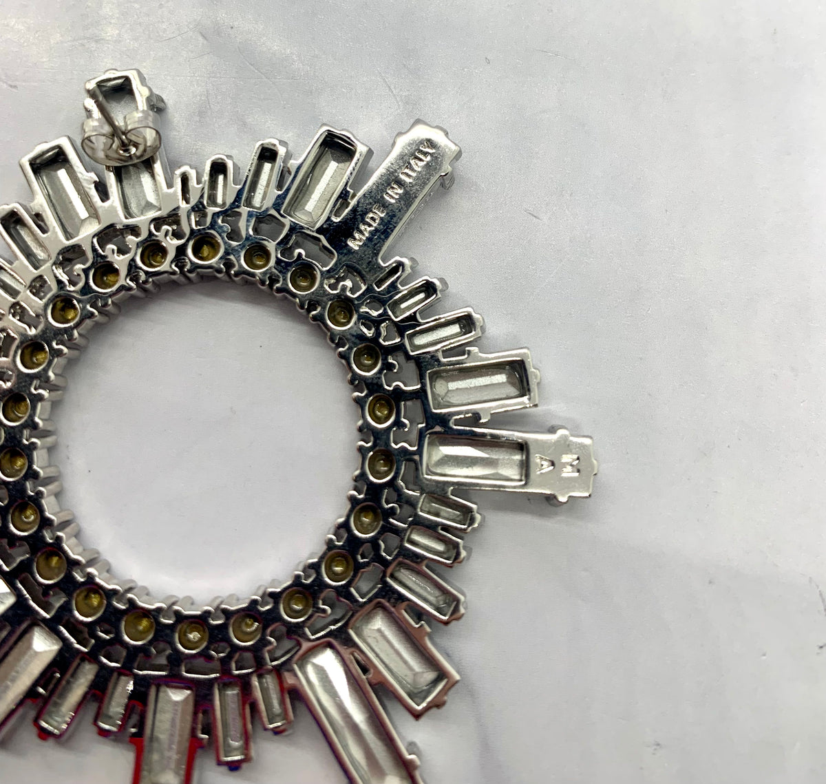 AMINA MUADDI Begum Rhinestone Earrings - Pre owned