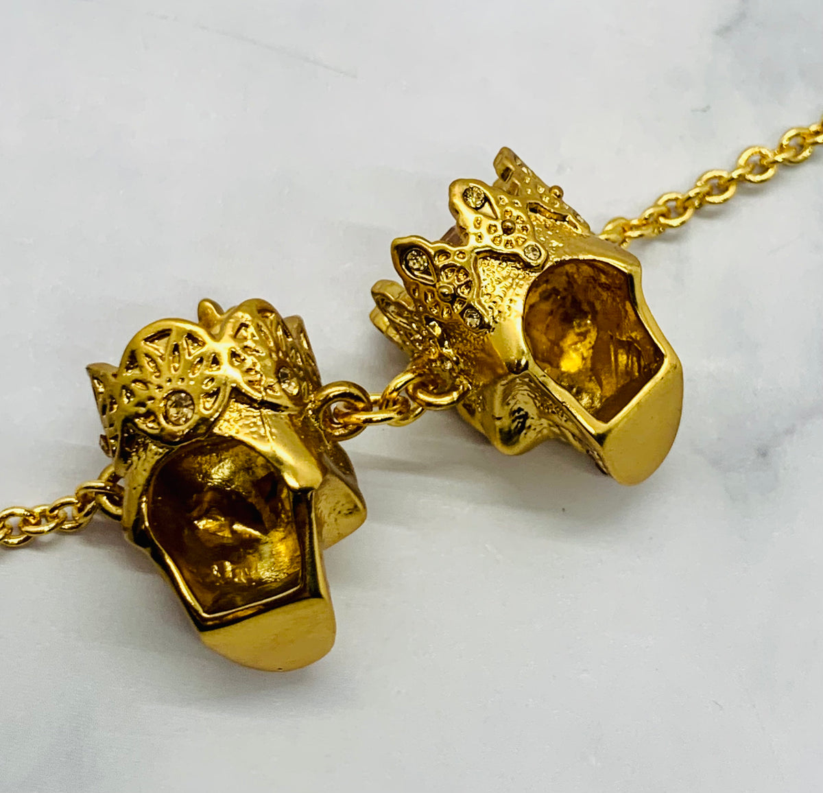 ALEXANDER MCQUEEN Skulls Necklace - Pre owned