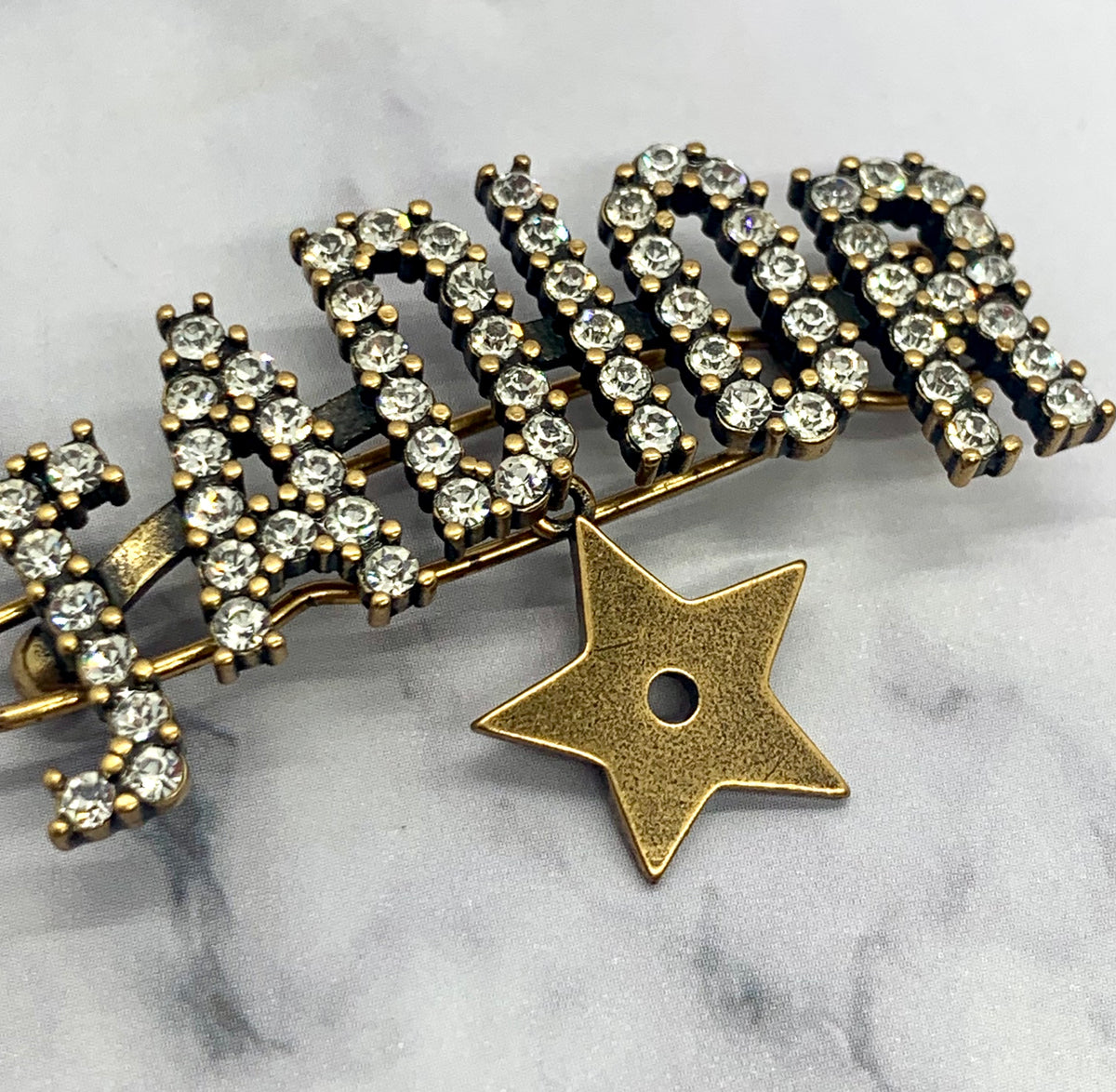 CHRISTIAN DIOR J'Adior Hair Clip Barrette - Pre owned