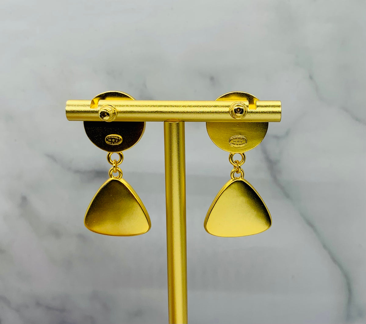 CHANEL CC 1994 Vintage Pendant Earrings - Pre owned