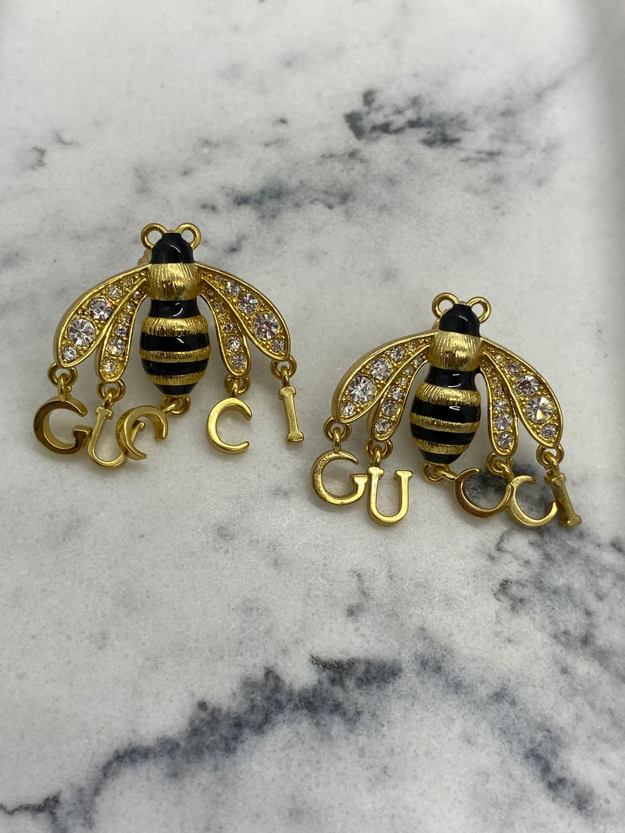 GUCCI Bee Earrings - Pre owned