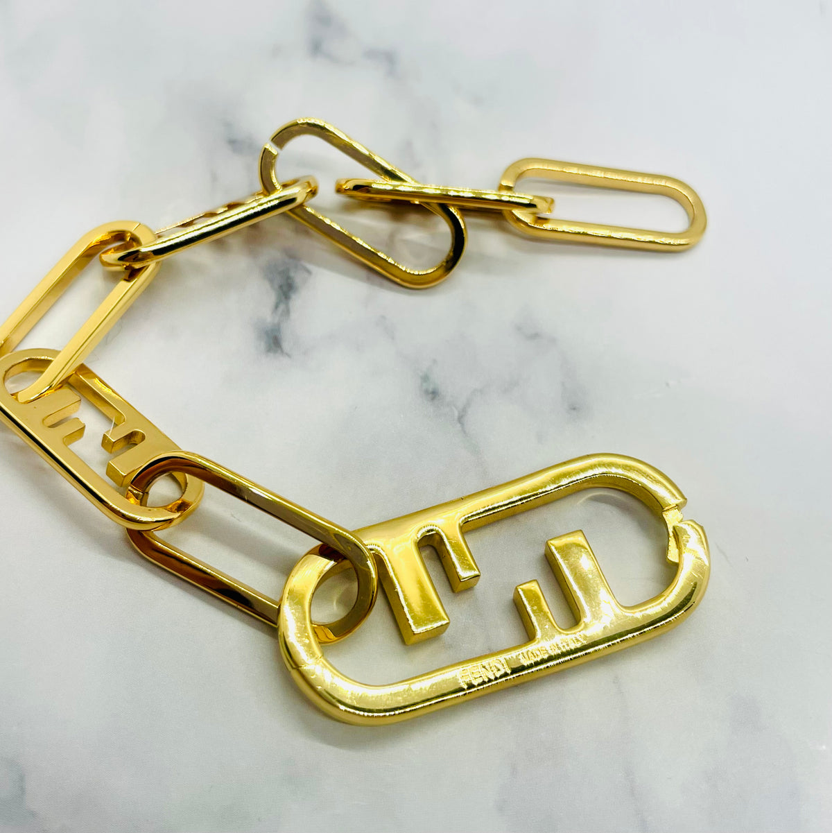 FENDI FF Linked Monogram Bracelet - Pre owned