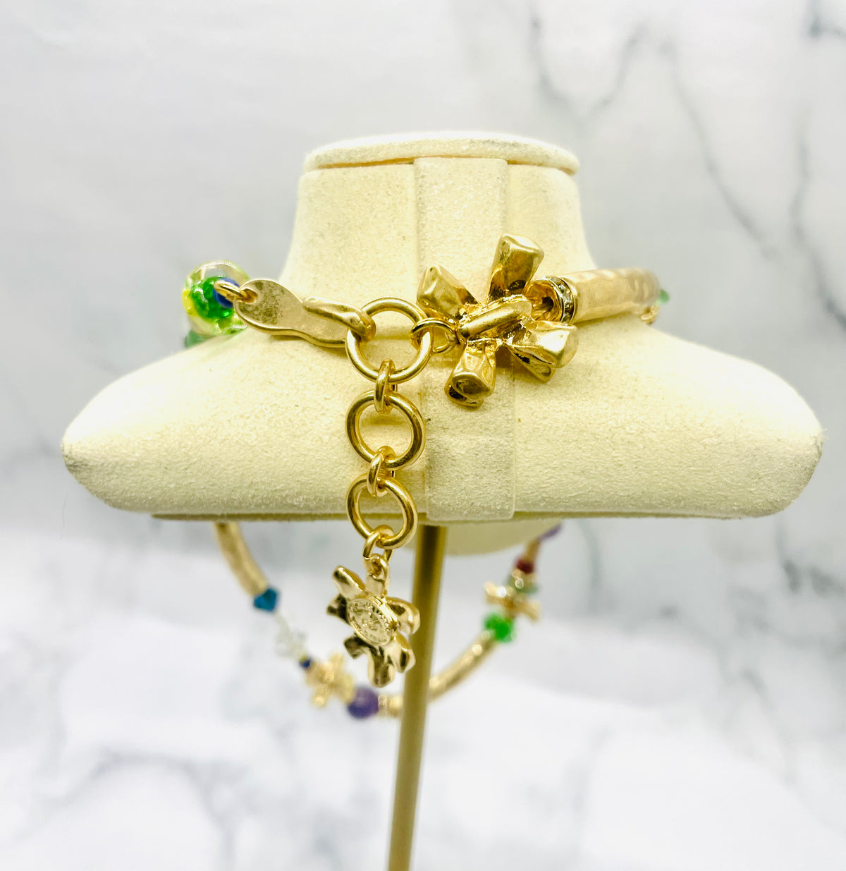 CHRISTIAN LACROIX  Vintage Beaded Statement Necklace - Pre owned