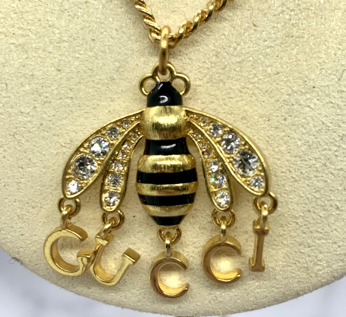 GUCCI Bee Pendant Necklace - Pre owned