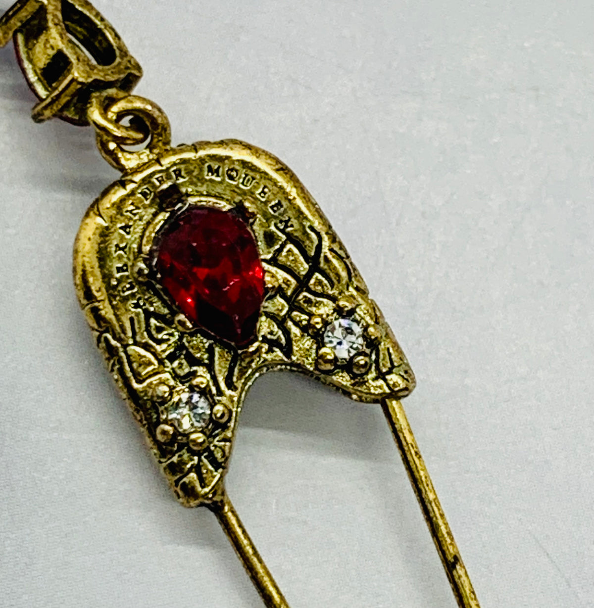 ALEXANDER MCQUEEN Vintage Safety Pin Earrings - Pre owned