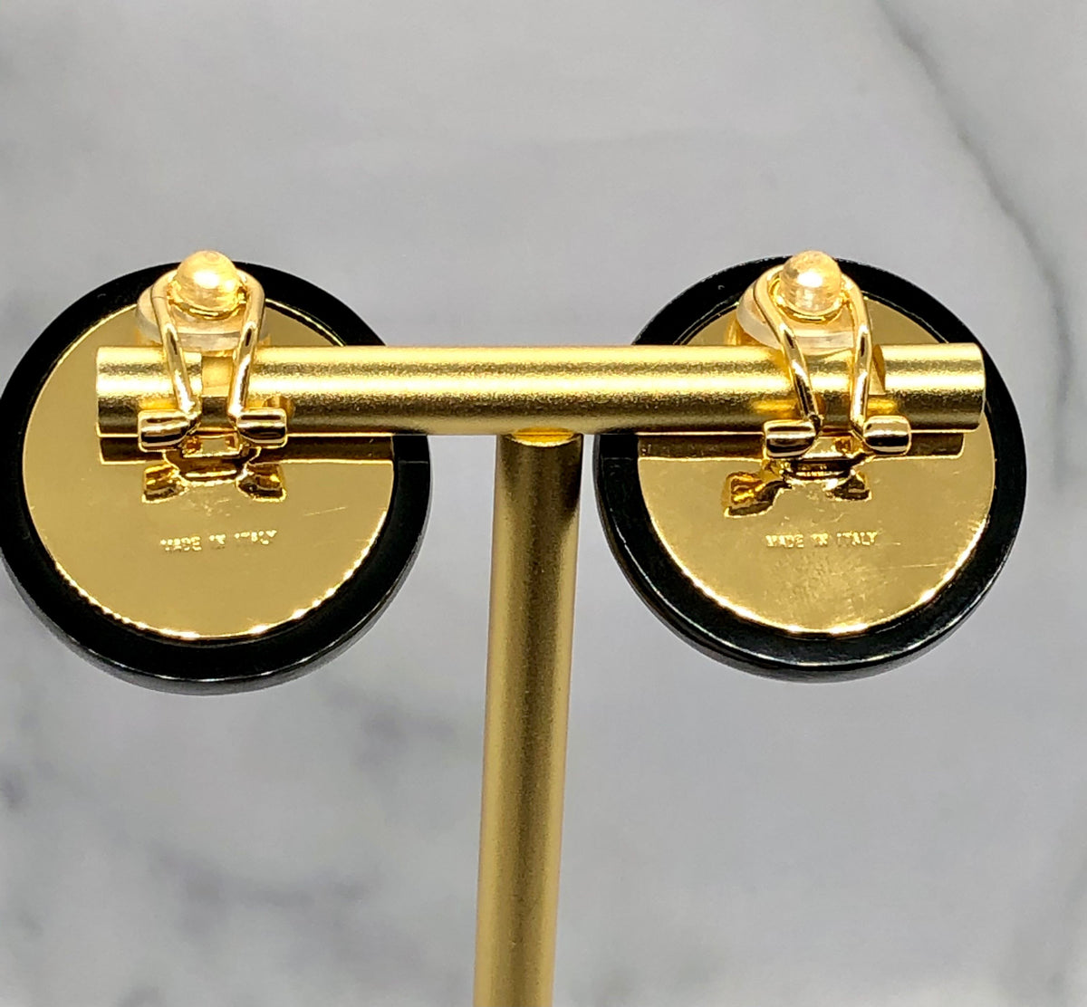 MIU MIU button earrings - pre owned