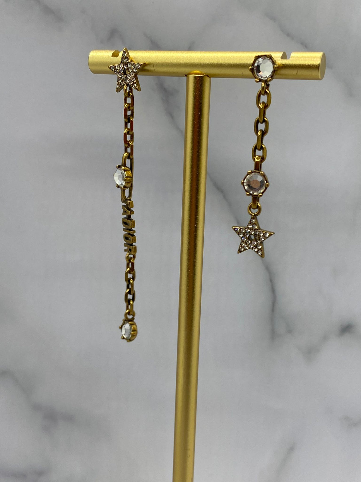 CHRISTIAN DIOR J'Adior Pendant Earrings - USED