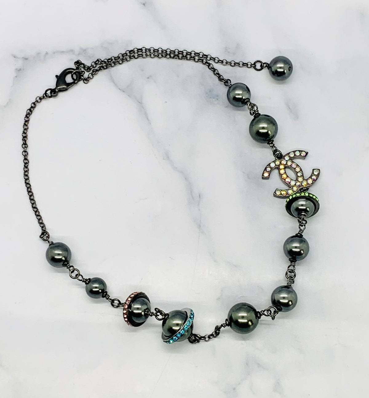 CHANEL CC 2017 Galaxy Necklace - Pre owned