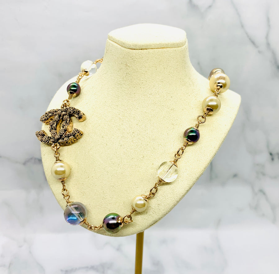 CHANEL CC Vintage Short Necklace - Pre owned