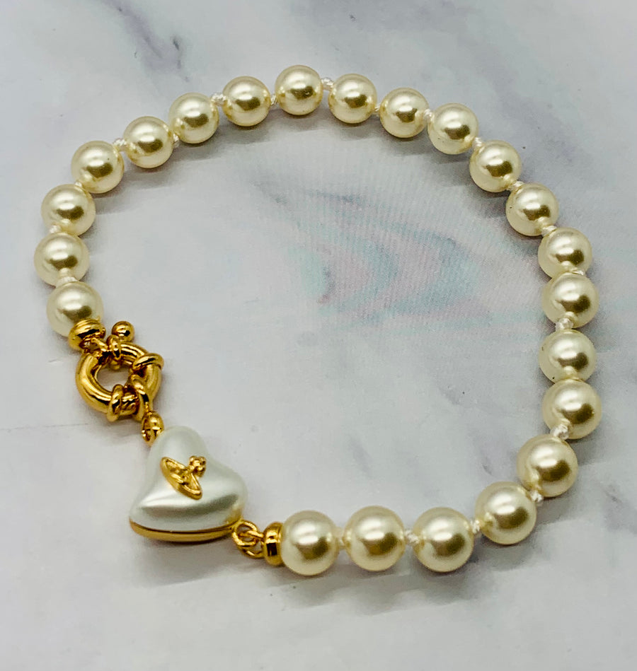 VIVIENNE WESTWOOD Faux Pearl Bracelet - Pre owned